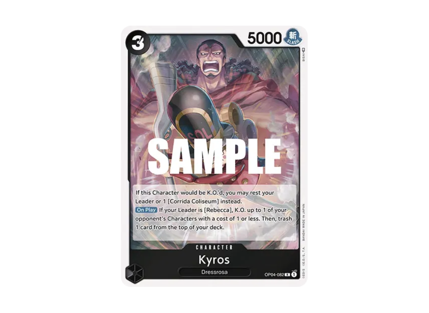 Kyros R [OP04-082] [EN] (Booster Pack "Kingdoms Of Intrigue")