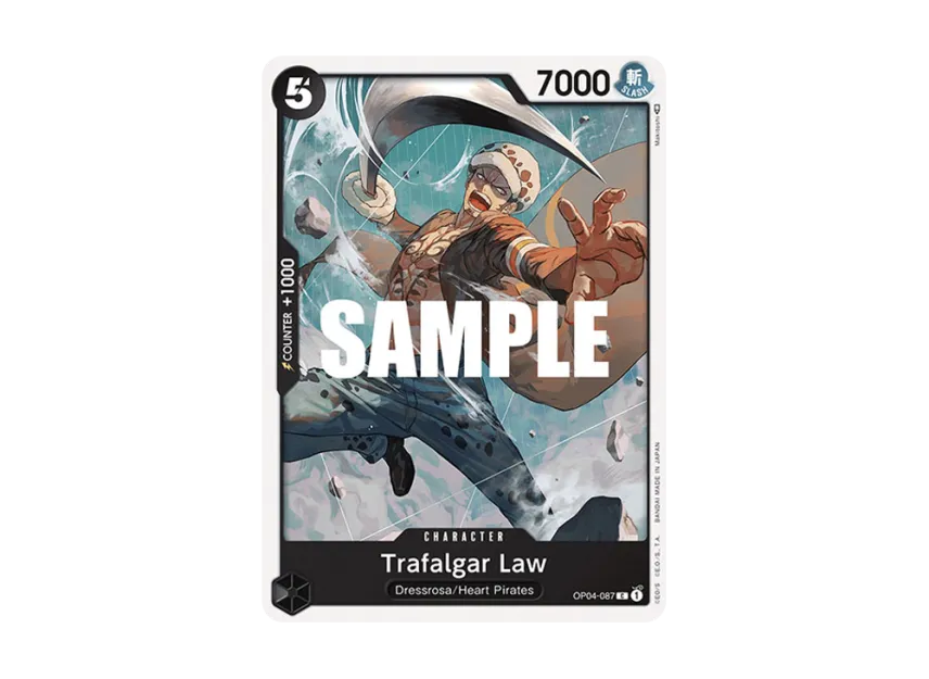 Trafalgar Law C [OP04-087] [EN] (Booster Pack "Kingdoms Of Intrigue")