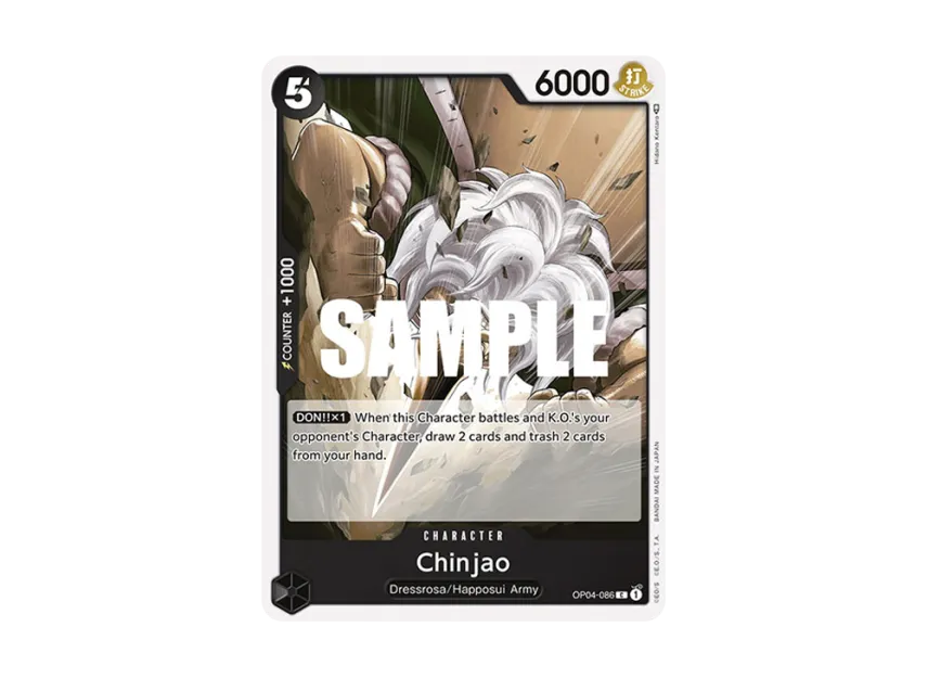 Chinjao C [OP04-086] [EN] (Booster Pack "Kingdoms Of Intrigue")