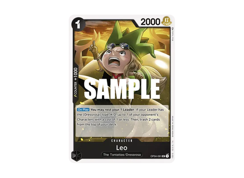 Leo UC [OP04-091] [EN] (Booster Pack "Kingdoms Of Intrigue")