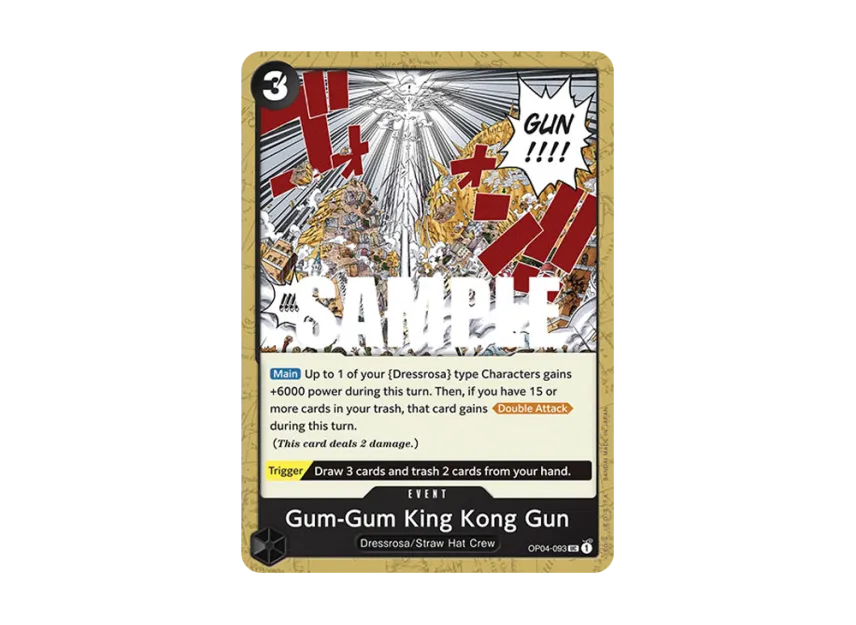 Gum-Gum King Kong Gun UC [OP04-093] [EN] (Booster Pack "Kingdoms Of Intrigue")