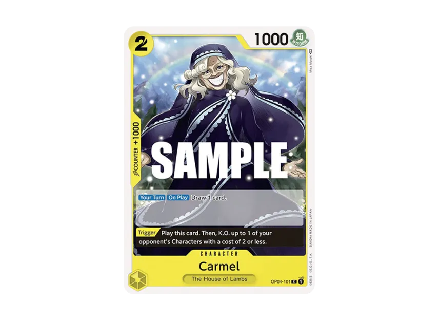 Carmel C [OP04-101] [EN] (Booster Pack "Kingdoms Of Intrigue")