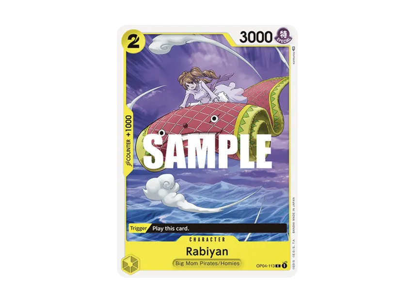 Rabiyan C [OP04-113] [EN] (Booster Pack "Kingdoms Of Intrigue")