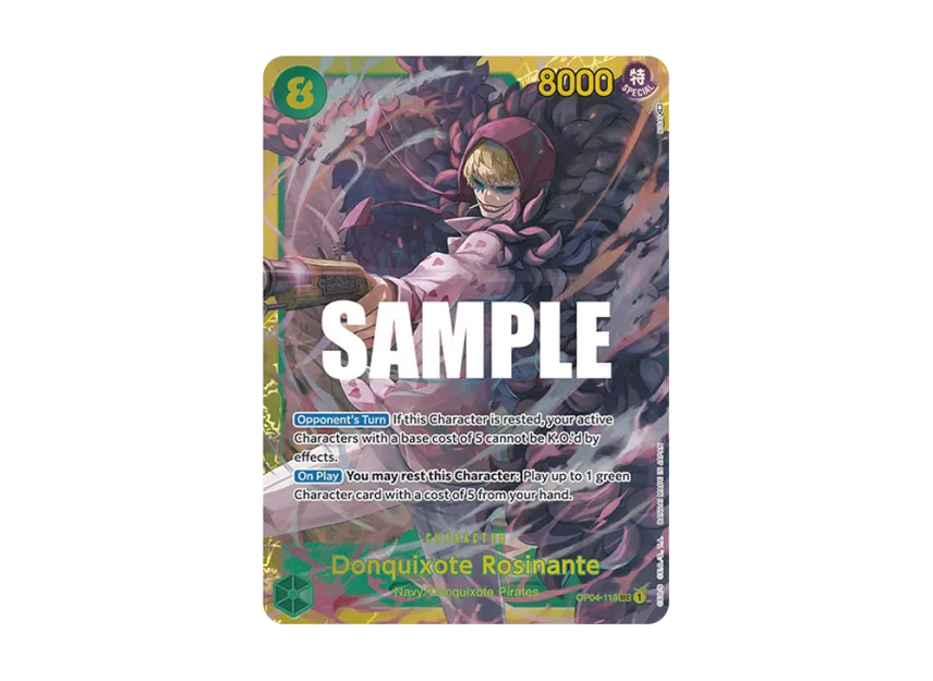 Donquixote Rosinante SEC [OP04-119] [EN] (Booster Pack "Kingdoms Of Intrigue")