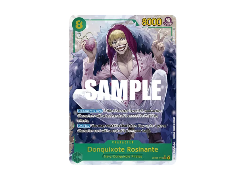 Donquixote Rosinante SEC-P [OP04-119] [EN] (Booster Pack "Kingdoms Of Intrigue")