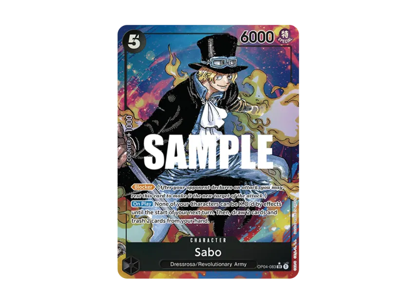 Sabo SR-P [OP04-083] [EN] (Booster Pack "Kingdoms Of Intrigue")