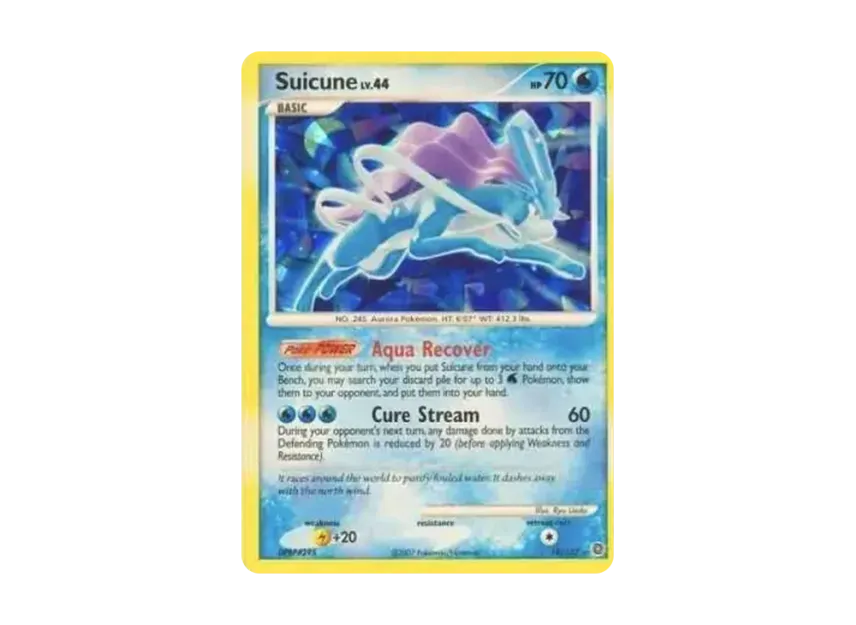 Suicune LV.44 R : Holo [132-PROMOTIONAL-CARD 19/132] (Promotional Card)