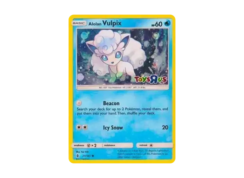 Alolan Vulpix C [21/145](Promotional Card) [EN]