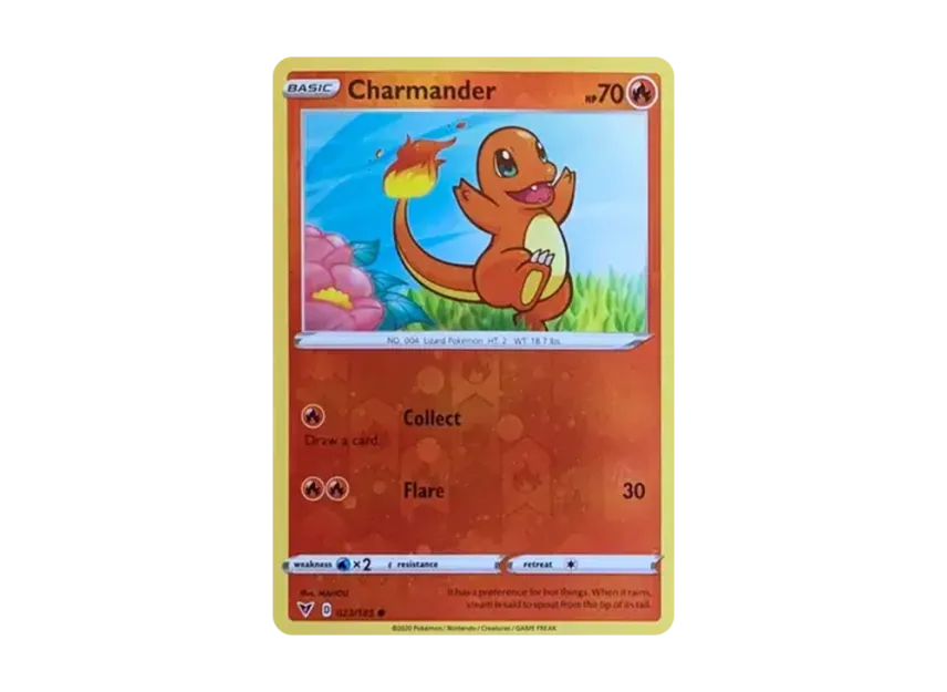 Charmander C : Reverse Holo [185-PROMOTIONAL-CARD 023/185] (Promotional Card)