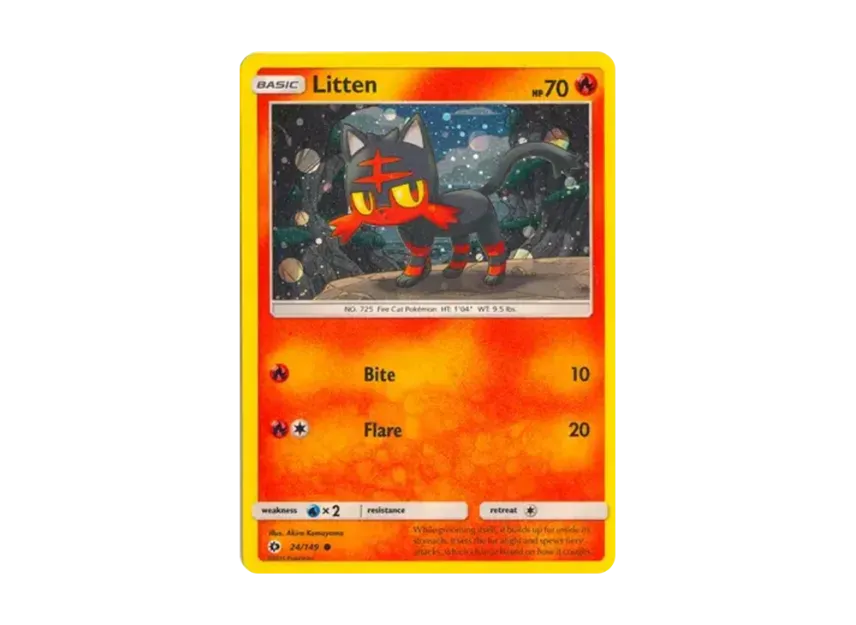 Litten C : Holo [149-PROMOTIONAL-CARD 24/149] (Promotional Card)