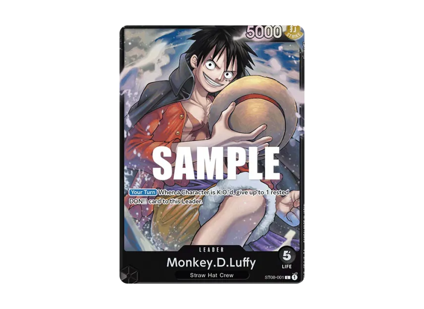 Monkey.D.Luffy L [ST08-001] [EN] (Start Deck "Monkey D. Luffy")