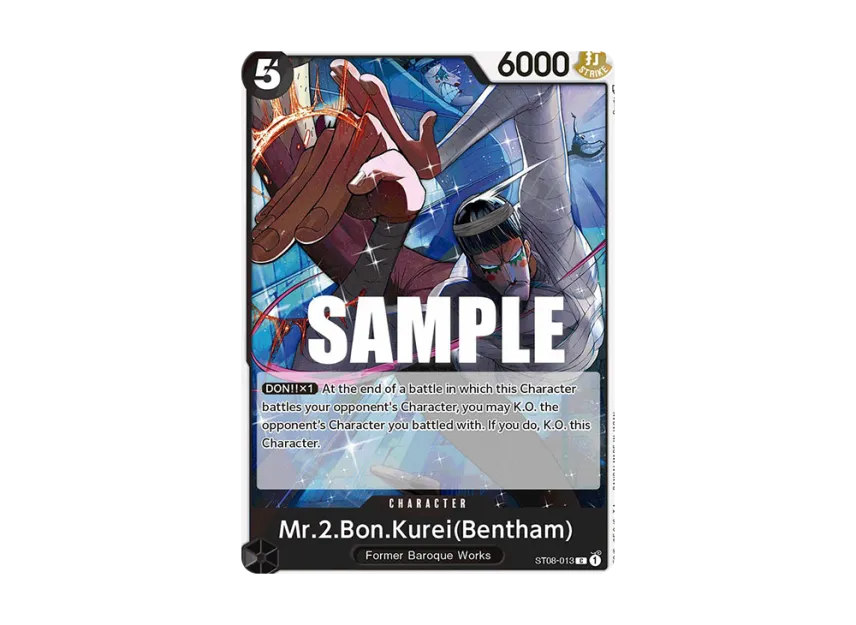 Mr.2.Bon.Kurei(Bentham) C [ST08-013] [EN] (Start Deck "Monkey D. Luffy")