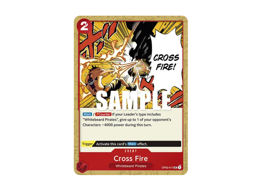 Cross Fire UC [OP03-017] [EN] (Booster Pack "Pillars Of Strength")