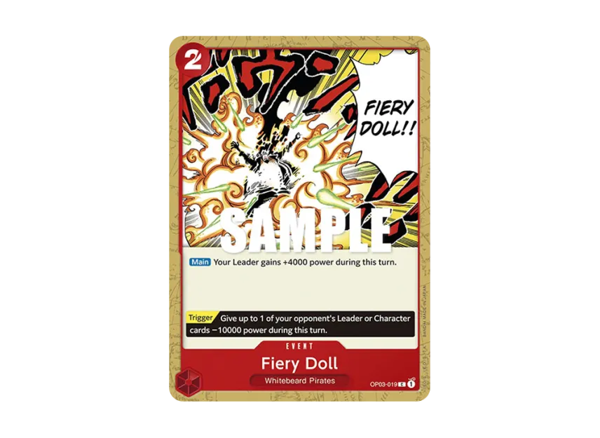 Fiery Doll C [OP03-019] [EN] (Booster Pack "Pillars Of Strength")