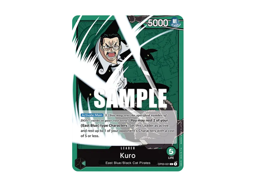 Kuro L [OP03-021] [EN] (Booster Pack "Pillars Of Strength")