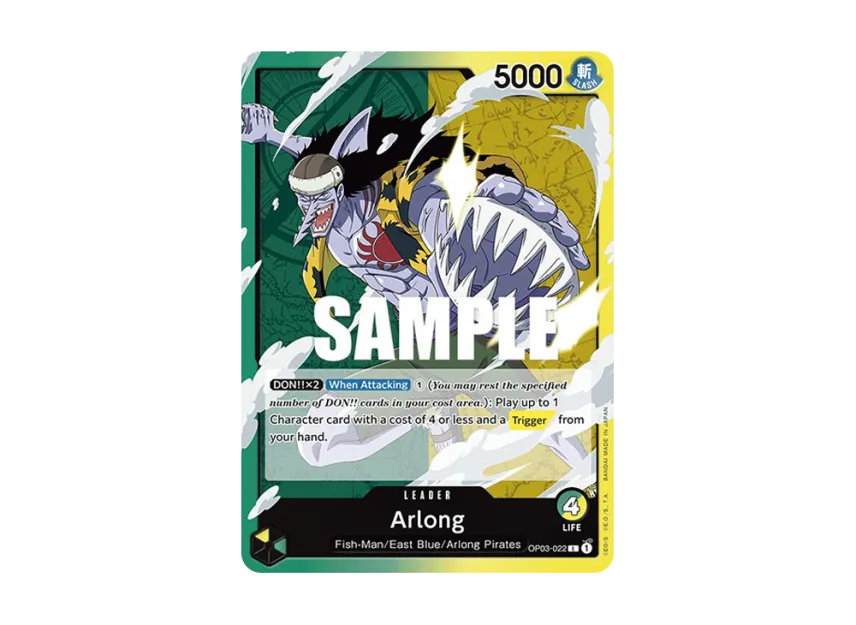 Arlong L [OP03-022] [EN] (Booster Pack "Pillars Of Strength")