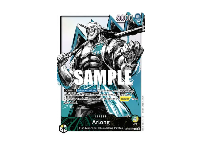 Arlong L-P [OP03-022] [EN] (Booster Pack "Pillars Of Strength")