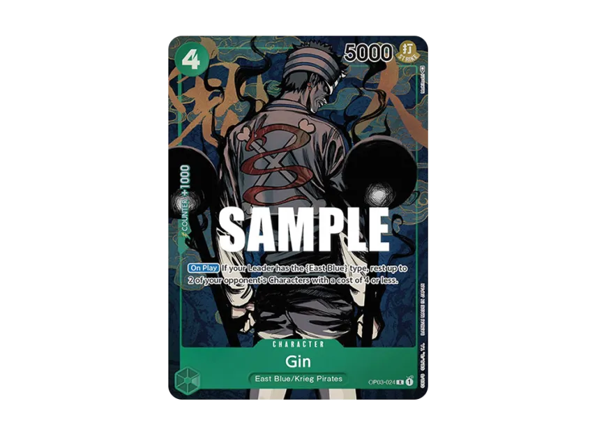 Gin R-P [OP03-024] [EN] (Booster Pack "Pillars Of Strength")