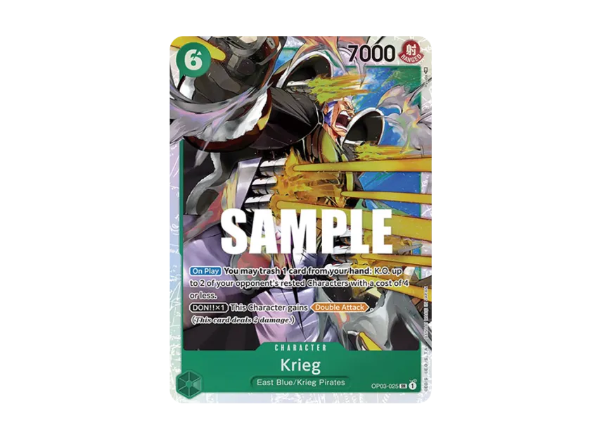 Krieg SR [OP03-025] [EN] (Booster Pack "Pillars Of Strength")