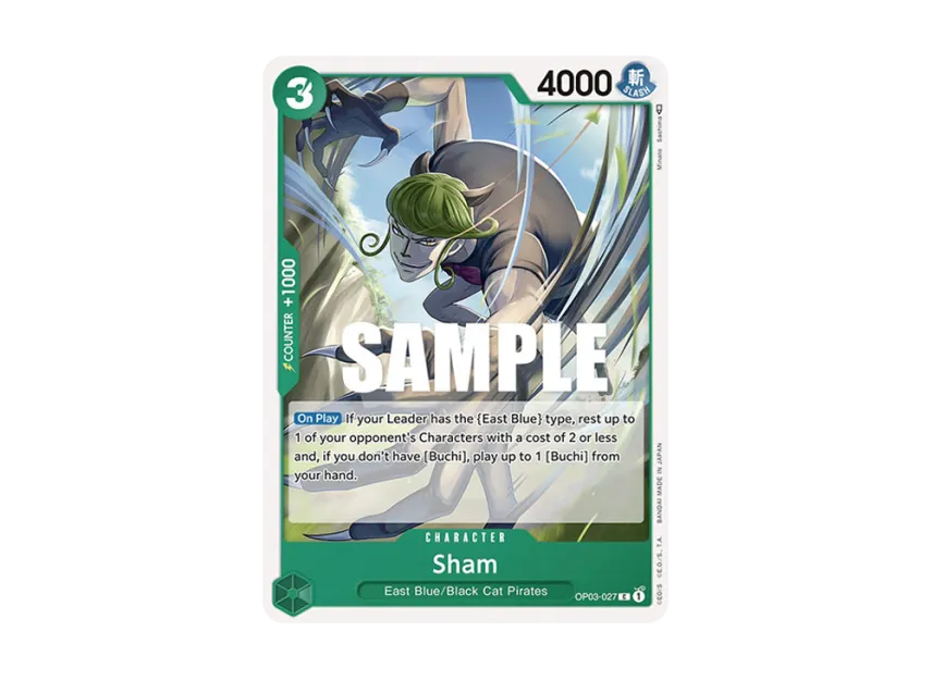Sham C [OP03-027] [EN] (Booster Pack "Pillars Of Strength")