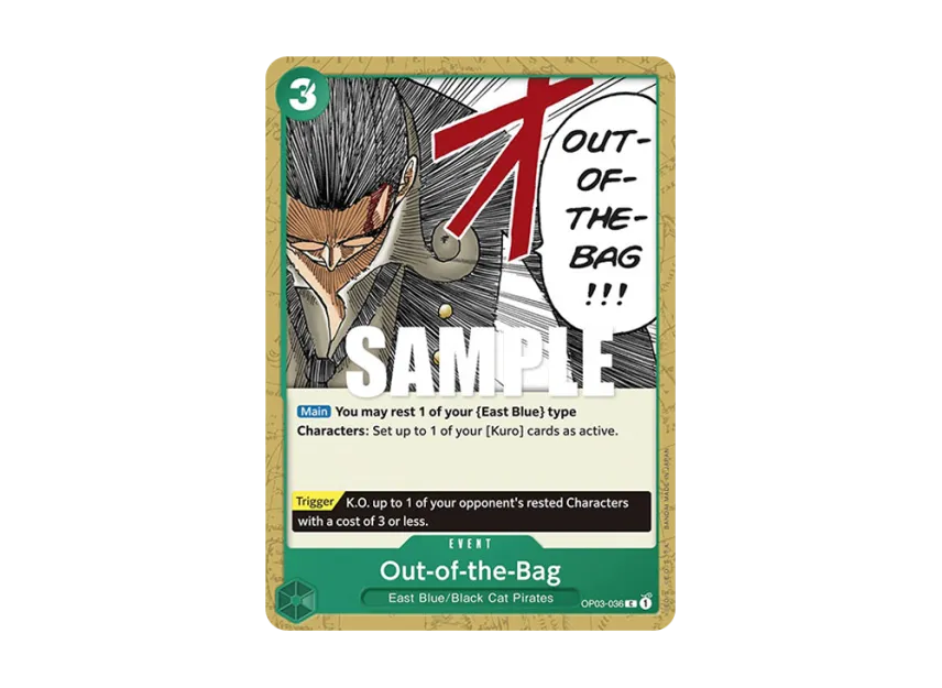 Out-of-the-Bag C [OP03-036] [EN] (Booster Pack "Pillars Of Strength")