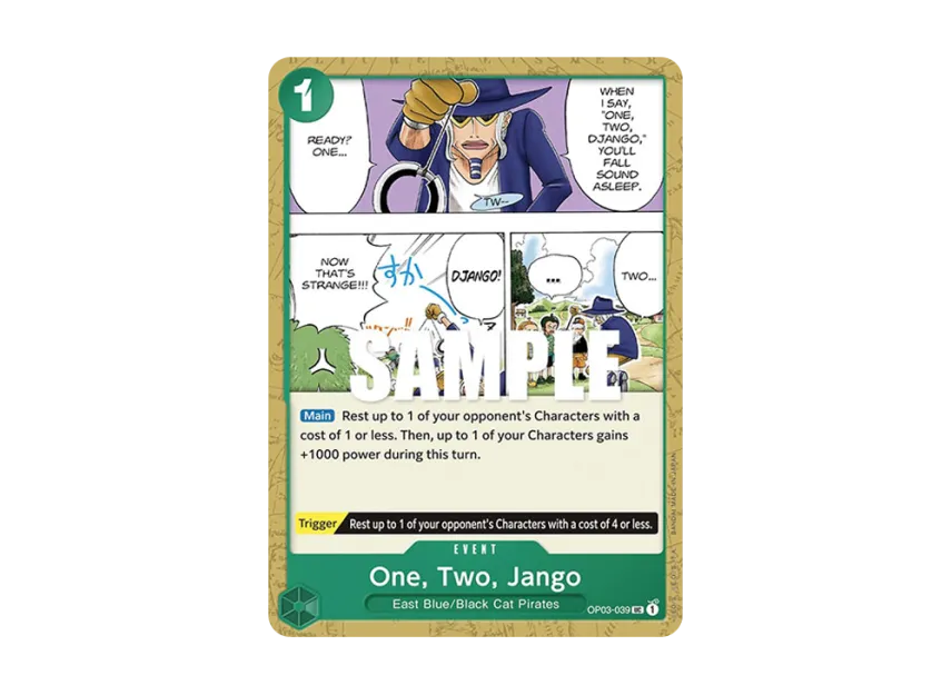 One, Two, Jango UC [OP03-039] [EN] (Booster Pack "Pillars Of Strength")