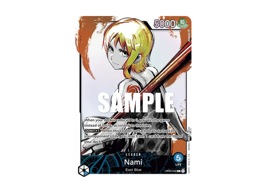 Nami L-P [OP03-040] [EN] (Booster Pack "Pillars Of Strength")