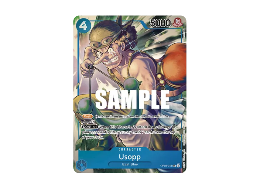 Usopp SR-P [OP03-041] [EN] (Booster Pack "Pillars Of Strength")