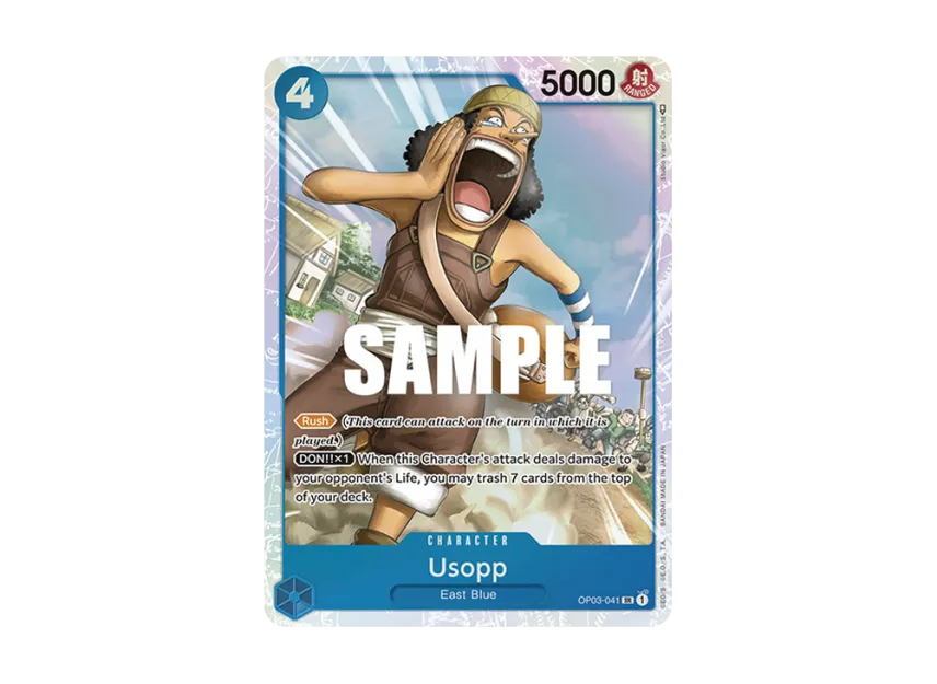 Usopp SR [OP03-041] [EN] (Booster Pack "Pillars Of Strength")