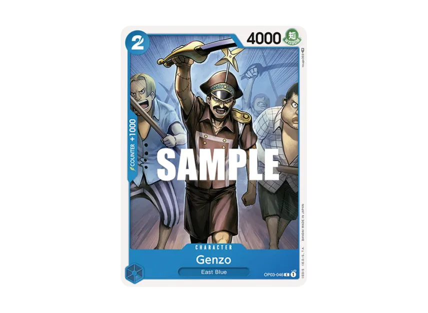 Genzo C [OP03-046] [EN] (Booster Pack "Pillars Of Strength")