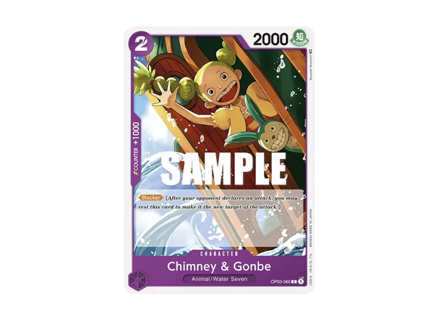 Chimney & Gonbe C [OP03-065] [EN] (Booster Pack "Pillars Of Strength")