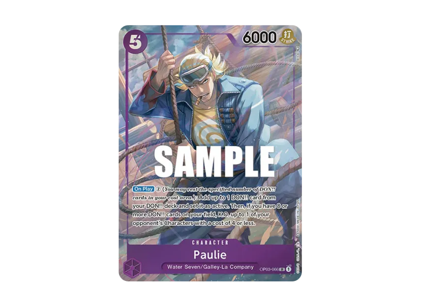 Paulie SR-P [OP03-066] [EN] (Booster Pack "Pillars Of Strength")