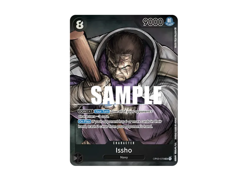 Issho SR-P [OP03-078] [EN] (Booster Pack "Pillars Of Strength")