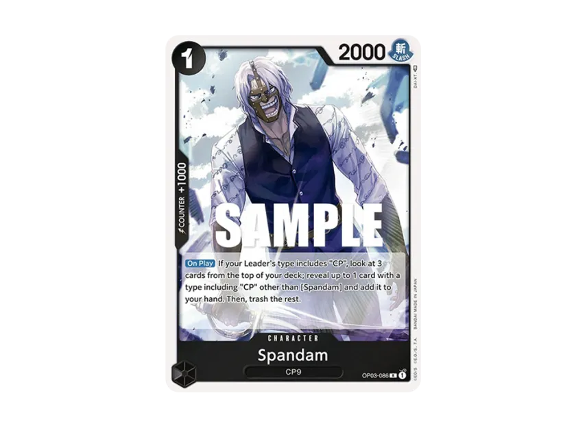 Spandam R [OP03-086] [EN] (Booster Pack "Pillars Of Strength")