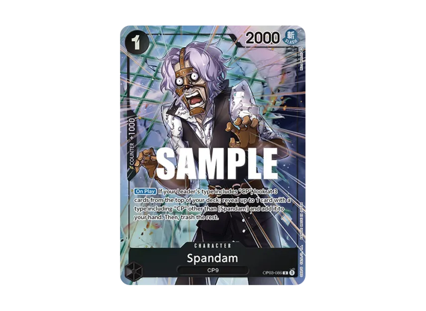 Spandam R-P [OP03-086] [EN] (Booster Pack "Pillars Of Strength")