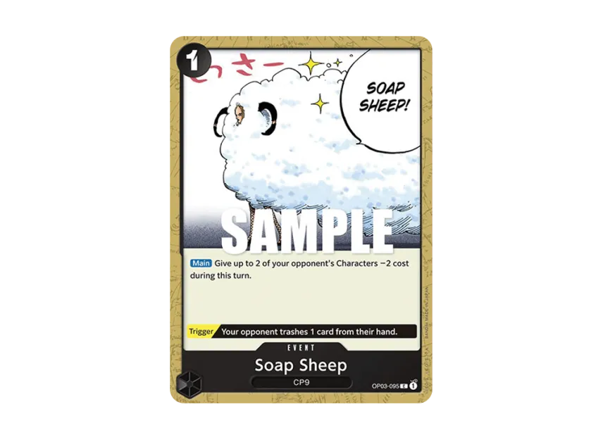 Soap Sheep C [OP03-095] [EN] (Booster Pack "Pillars Of Strength")