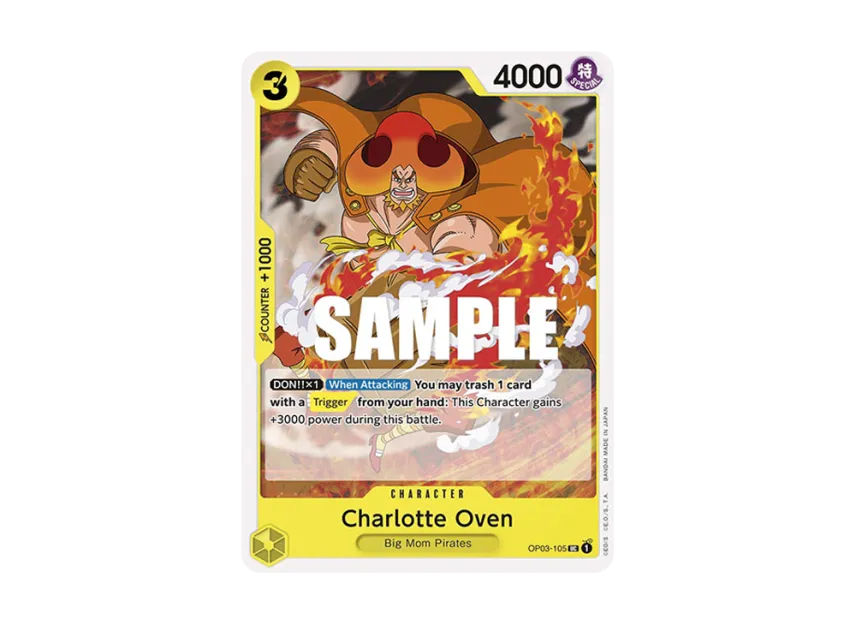 Charlotte Oven UC [OP03-105] [EN] (Booster Pack "Pillars Of Strength")