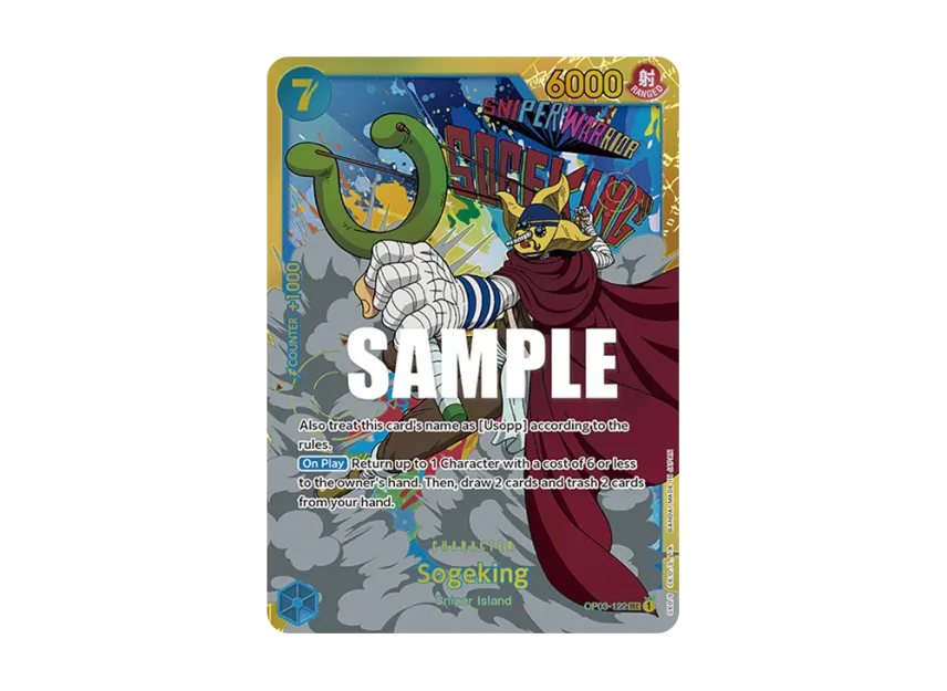 Sogeking SEC [OP03-122] [EN] (Booster Pack "Pillars Of Strength")