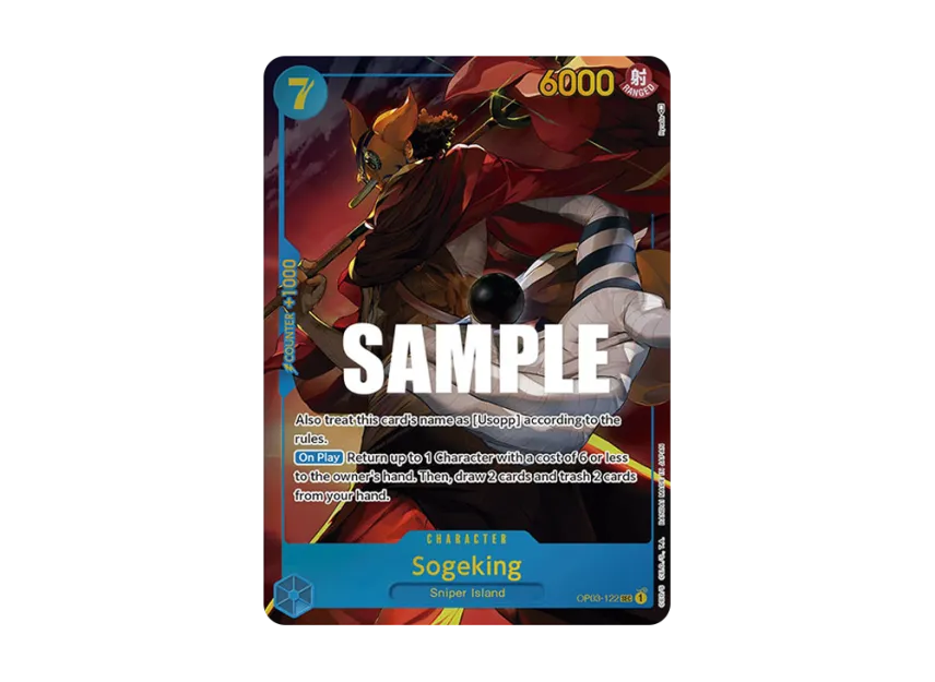 Sogeking SEC-P [OP03-122] [EN] (Booster Pack "Pillars Of Strength")