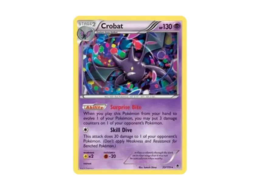 Crobat R : Holo [119-PROMOTIONAL-CARD 33/119] (Promotional Card)