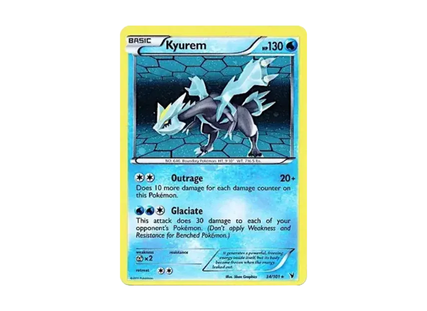 Kyurem R : Holo [101-PROMOTIONAL-CARD 34/101] (Promotional Card)