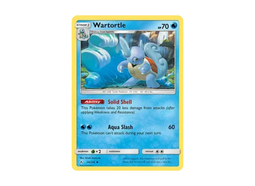 Wartortle U [214-PROMOTIONAL-CARD 34/214] (Promotional Card)