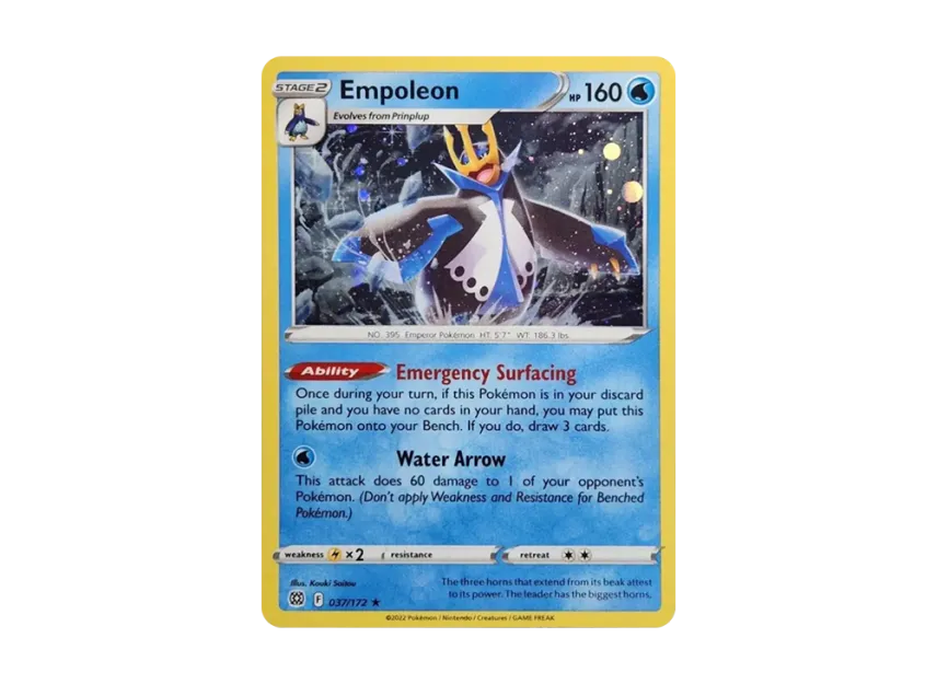 Empoleon R : Holo [172-PROMOTIONAL-CARD 037/172] (Promotional Card)