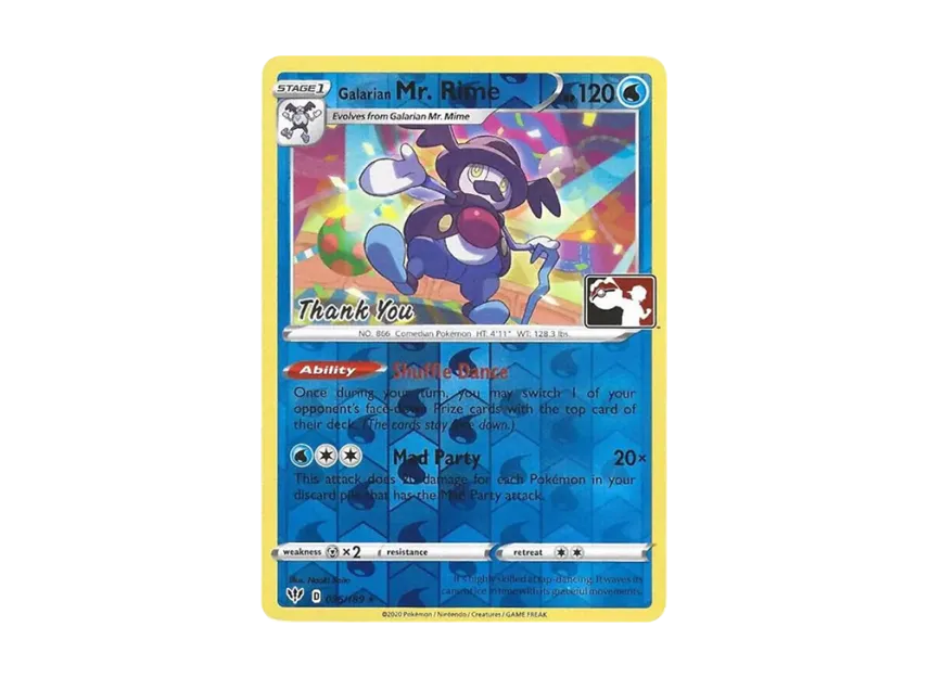 Galarian Mr. Rime R [189-PROMOTIONAL-CARD 036/189] (Promotional Card)
