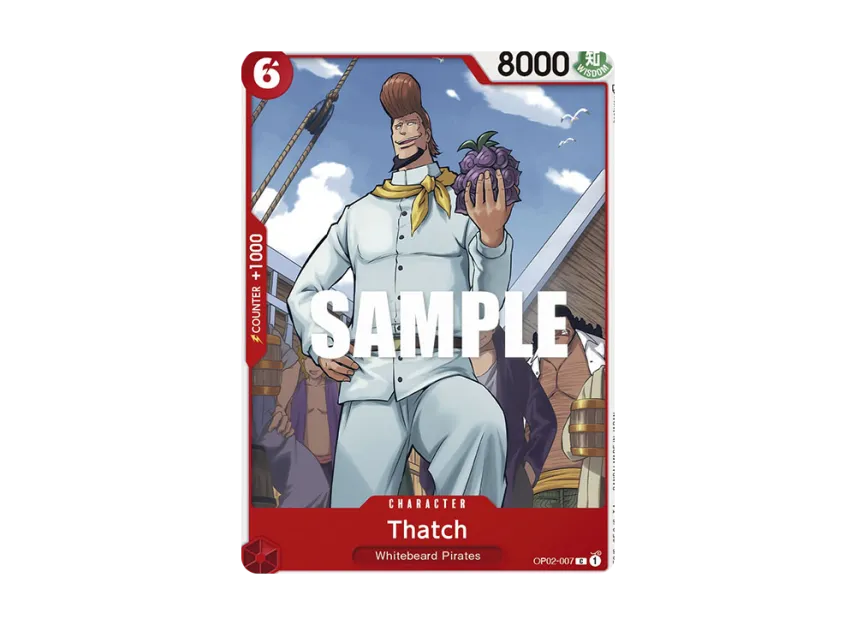 Thatch C [OP02-007] [EN] (Booster Pack "Paramount War")