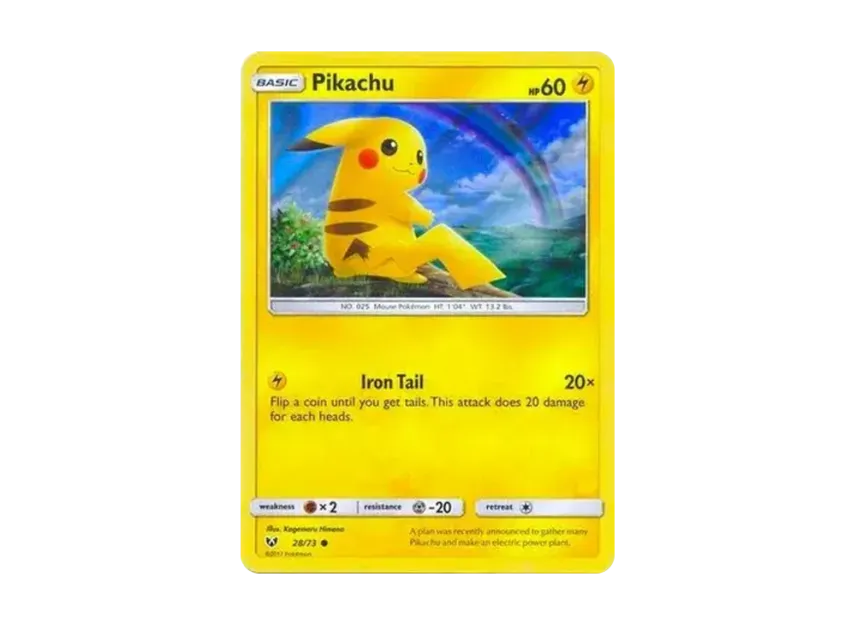 Pikachu C : Holo [73-2-PROMOTIONAL-CARD 28/73-2] (Promotional Card)