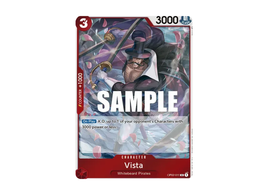 Vista R [OP02-011] [EN] (Booster Pack "Paramount War")