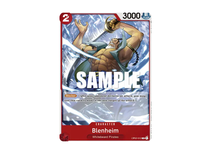 Blenheim C [OP02-012] [EN] (Booster Pack "Paramount War")