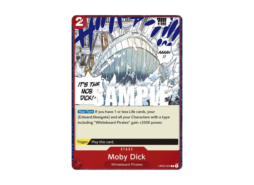 Moby Dick C [OP02-024] [EN] (Booster Pack "Paramount War")