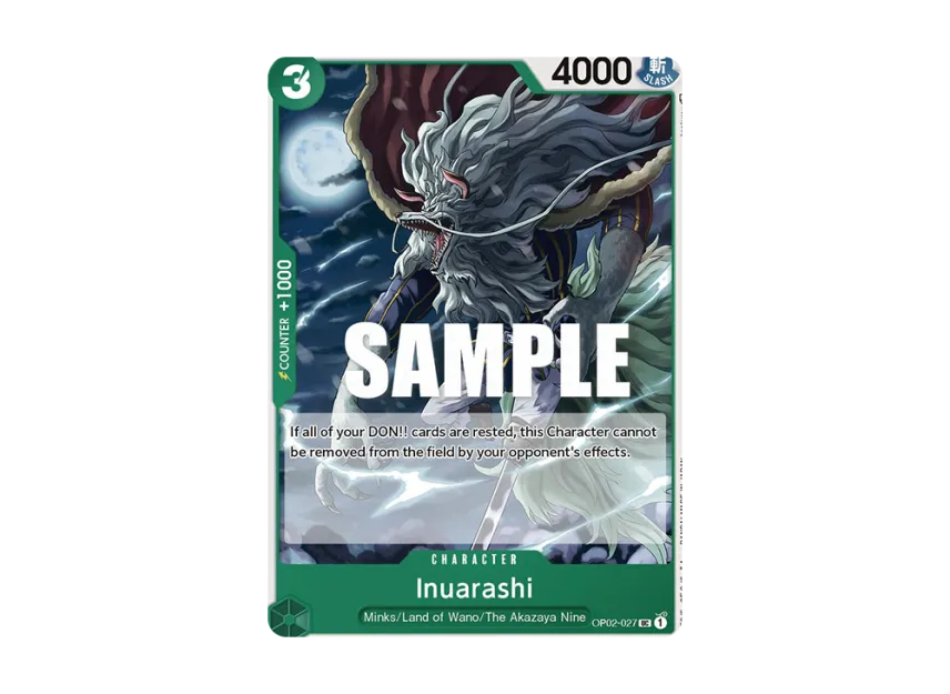 Inuarashi UC [OP02-027] [EN] (Booster Pack "Paramount War")